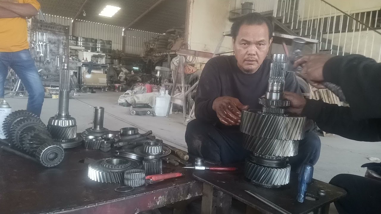 actros automatic transmission assemble