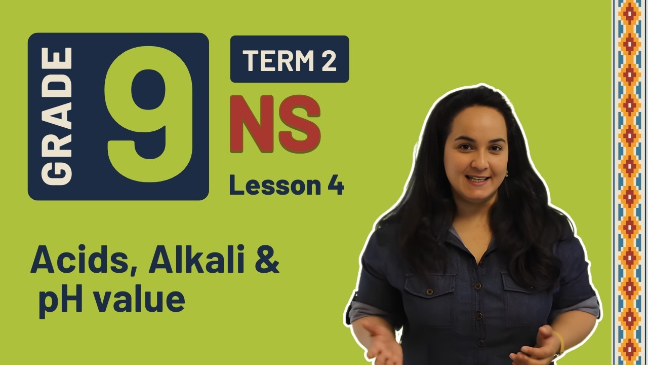 Gr9 NS: Physical Science | Term 2 | Lesson 4 | Acids, Alkali & pH value