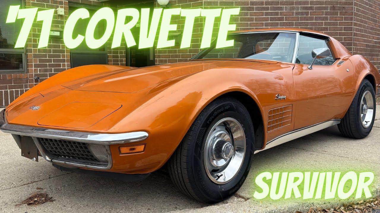 Chevrolet Corvette 1971 года выпуска — в отличном состоянии — 50 лет владения (ПРОДАНО)