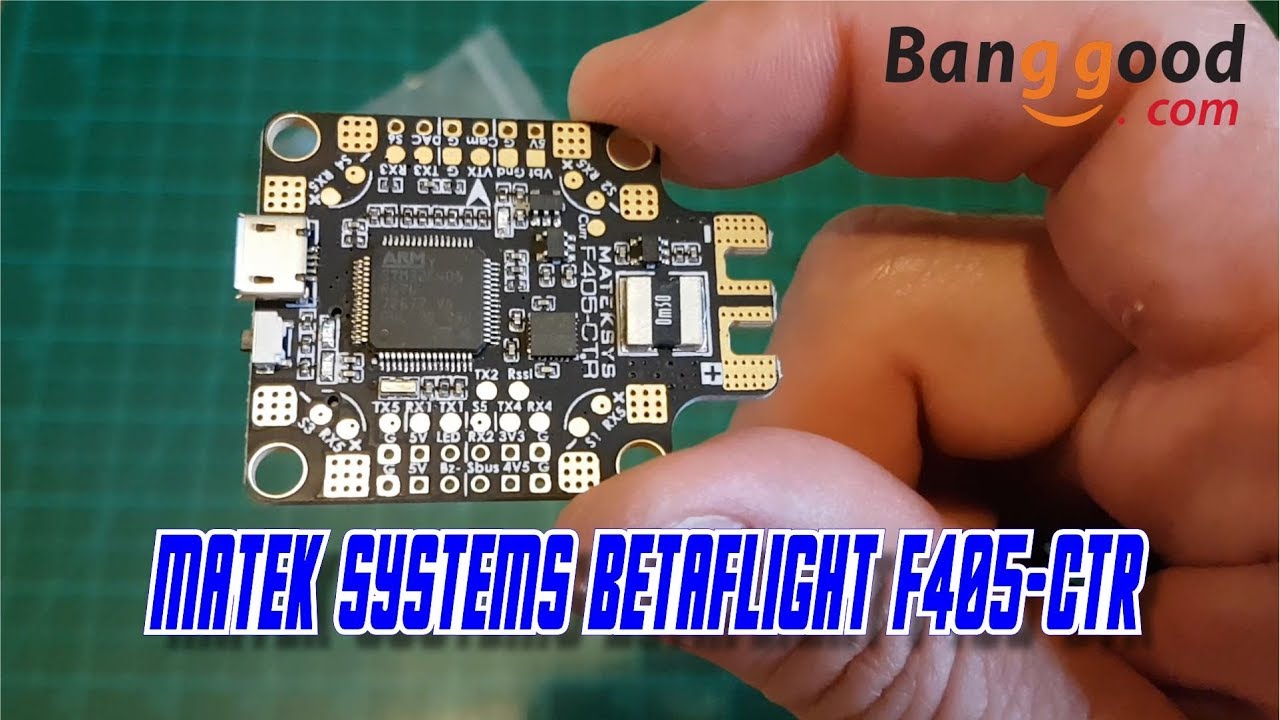 Matek Systems F405-CTR Flight Controller