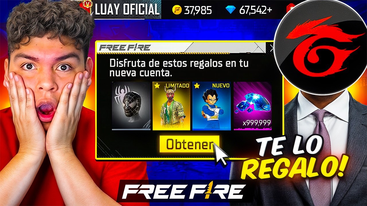 GARENA ME ENVIA EL PRIMER REGALO A MI CUENTA VERIFICADA !! Fre Fire