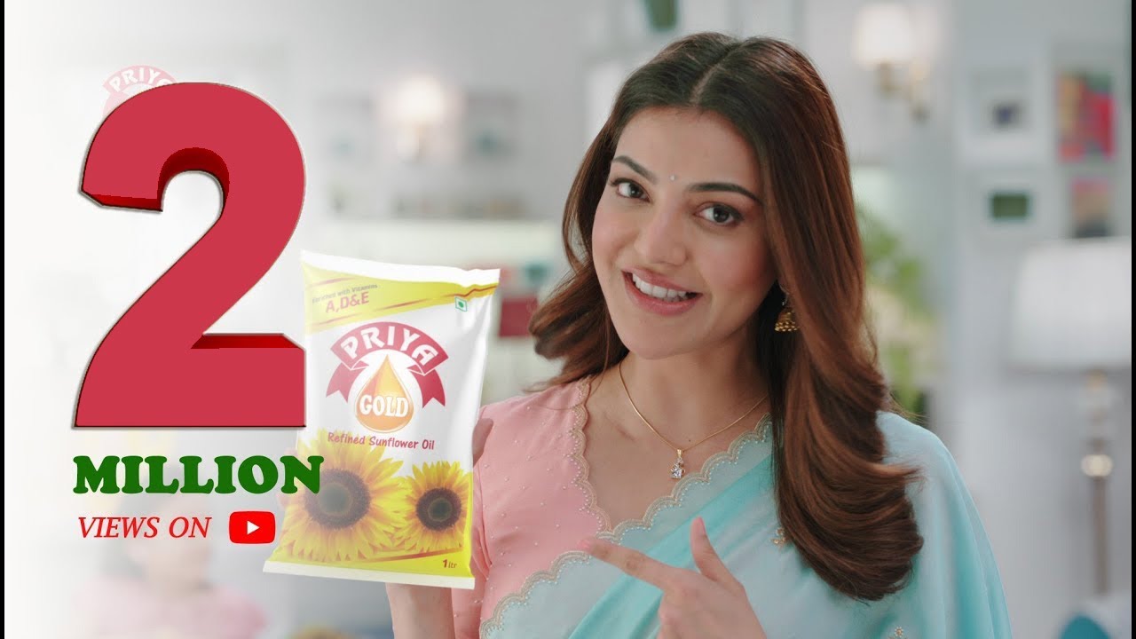 Priya Gold Sunflower Oil Ad Telugu 2020 | #KajalAggarwal | Director TD RAJU | Thought Sprinklers