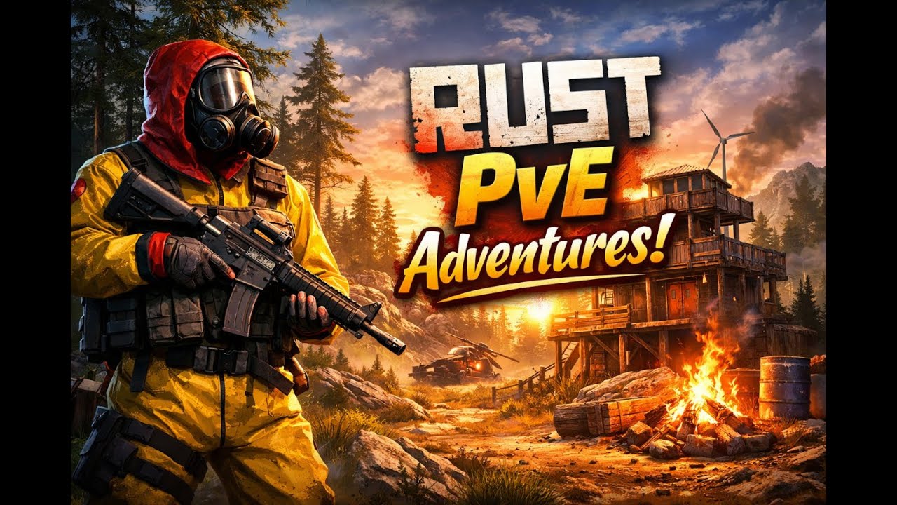 🔥 Rust PvE Survival Begins! | Ep.1 🪵💀