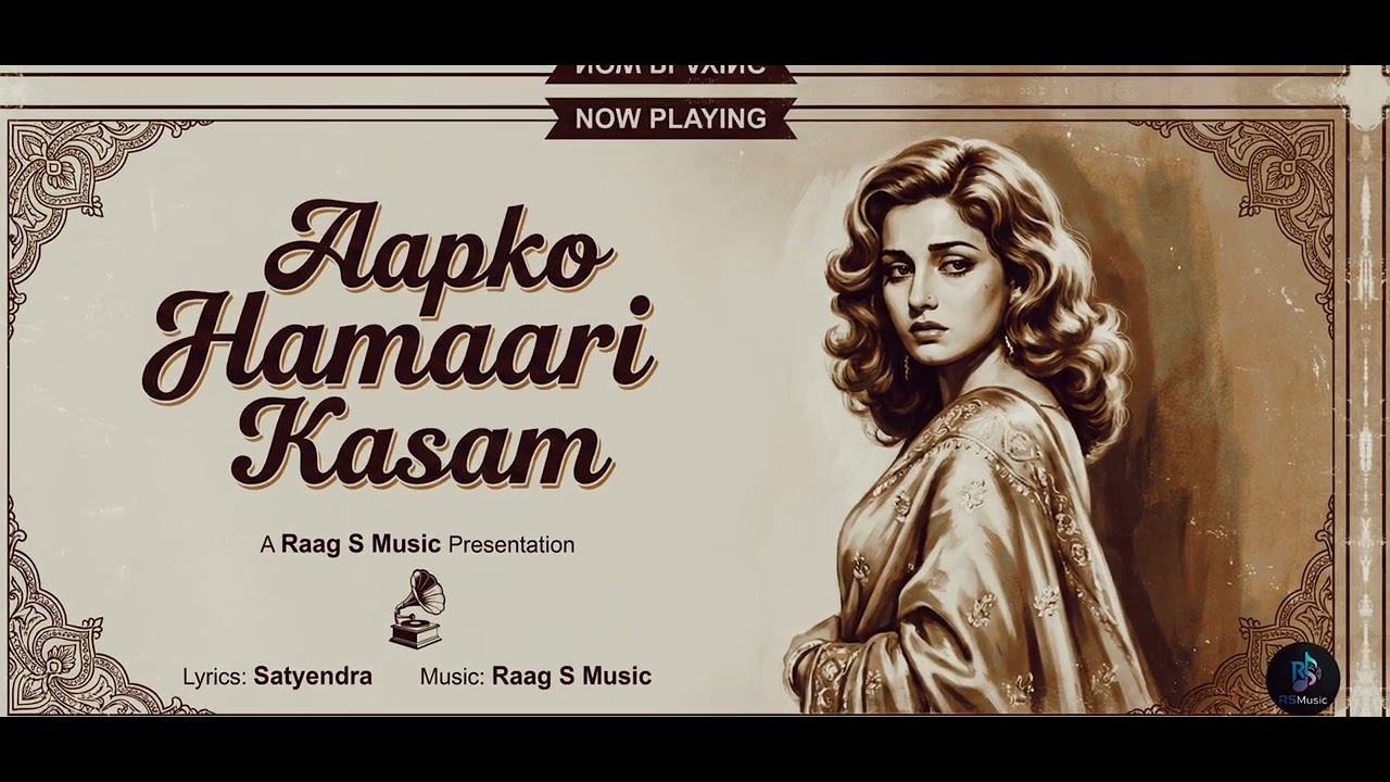 Aapko Hamaari Kasam | Official Music Video | New 80s Retro Style Romantic Song 2026 | @RSMusic-Raag 