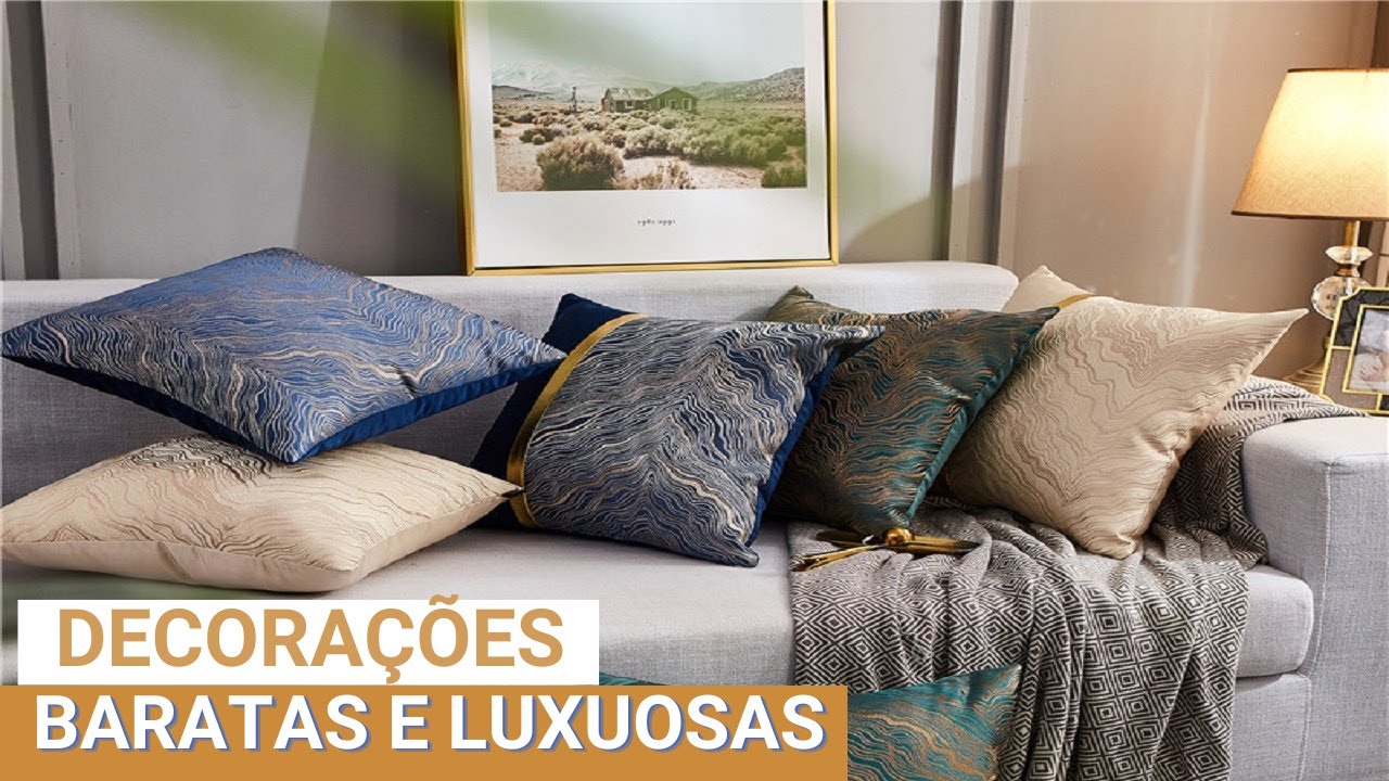 10 ITENS DE DECORAÇÕES BARATAS  E LUXUOSAS QUE VÃO DEIXAR SUA CASA CHIQUE
