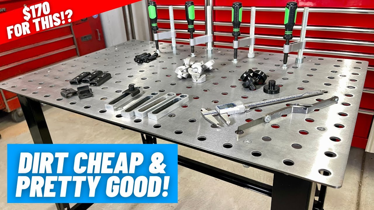 Новый сварочный стол Harbor Freight || Быстрый обзор