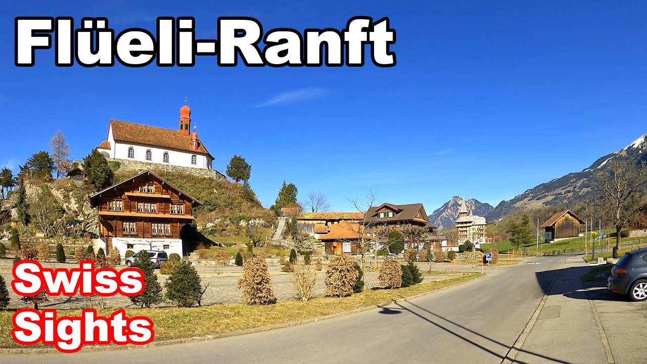 Flüeli-Ranft Obwalden Switzerland 4K Travel Video