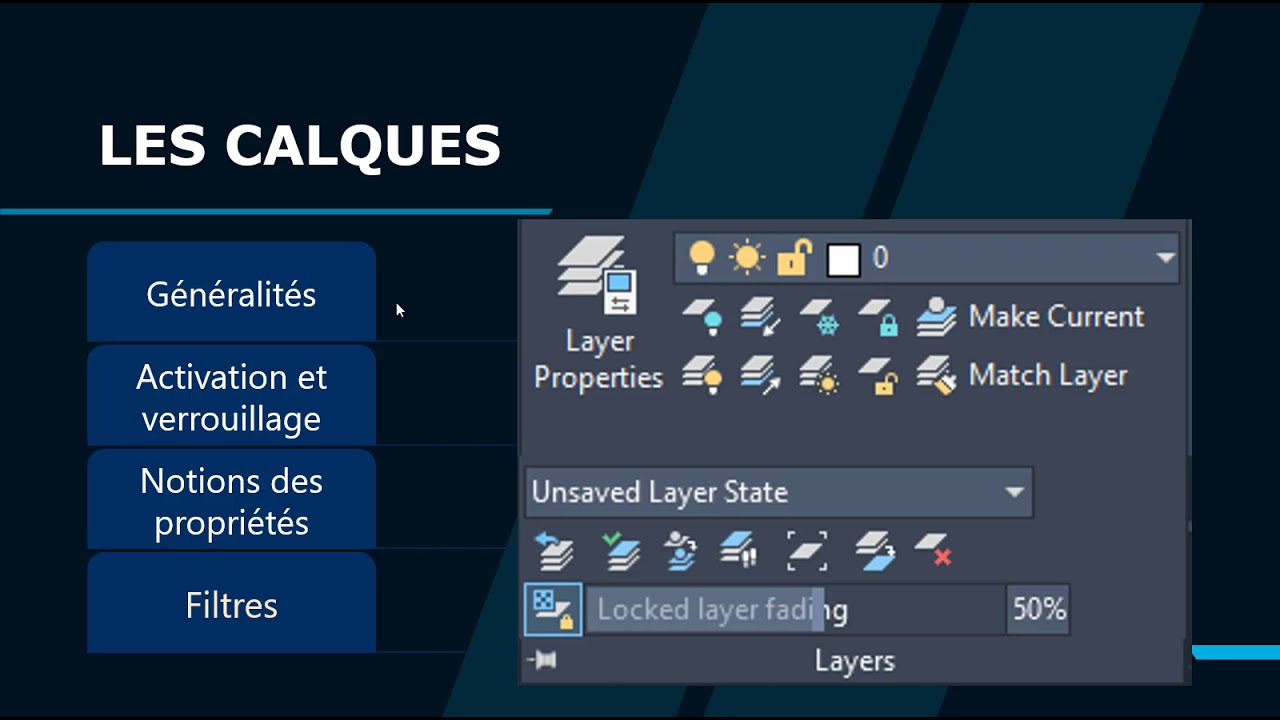 18. CAO-AUTOCAD-LES CALQUES