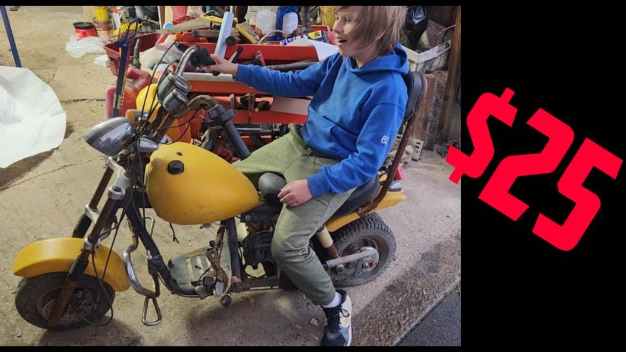 49cc Mini Chopper Rebuild