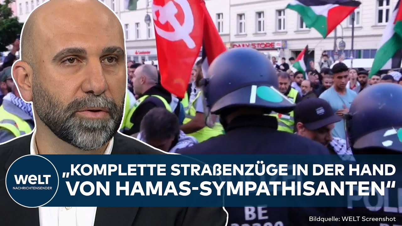 DEUTSCHLAND: Extremistische Parolen der Hamas gegen Israel! Berlin verbietet Demo am Alexanderplatz