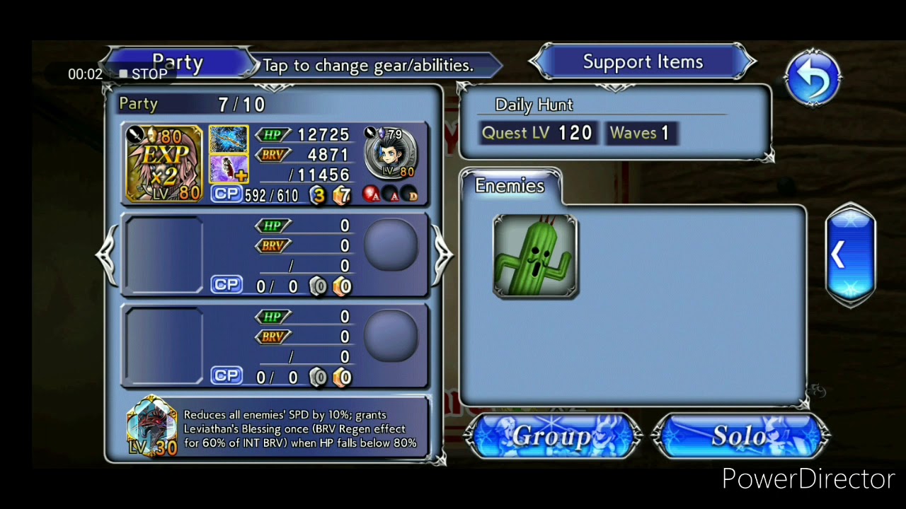 #FforGiantCactuars (Testing Lightning's LD)