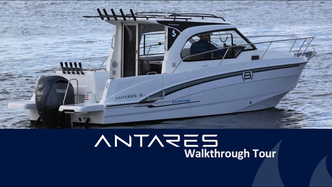 Обзор двух новых моделей рыболовных лодок Beneteau Antares 8 // Обе проданы