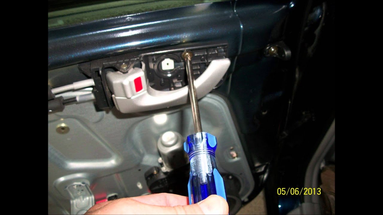Replace 2006 Hyundai rear window regulator
