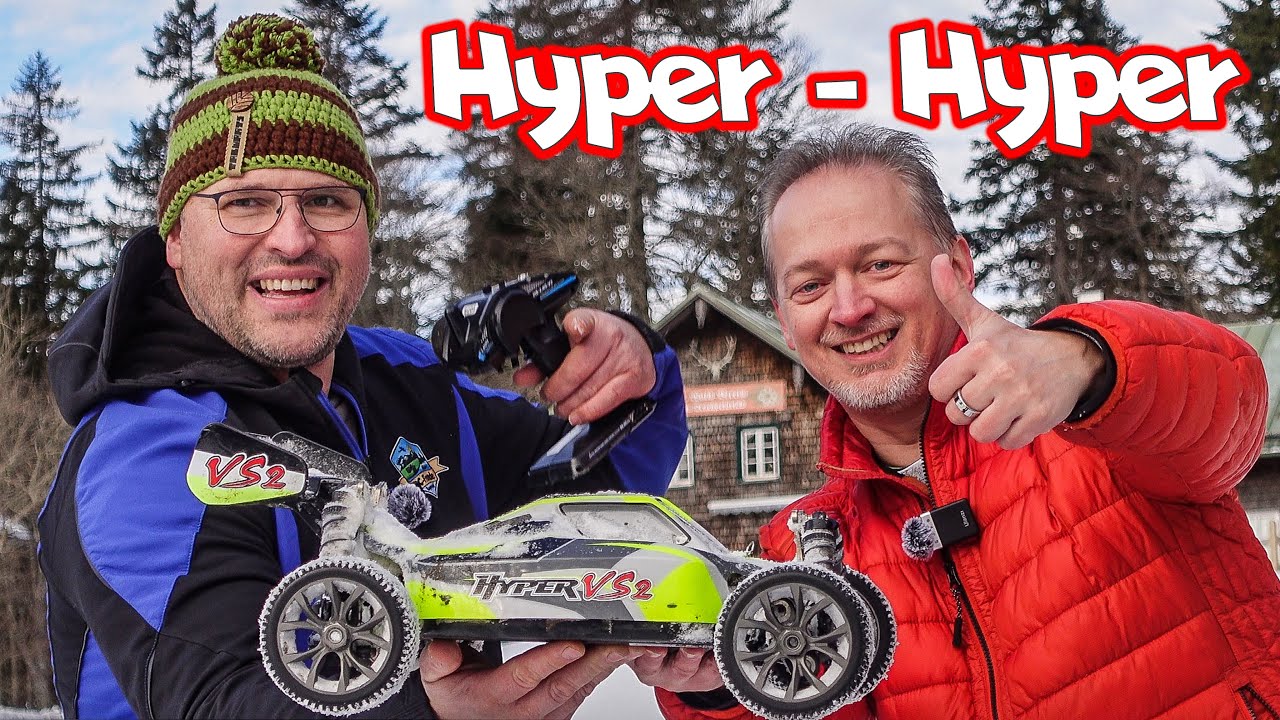 Wie performt der Hobao Hyper VS2 auf unserer Rennstrecke und auf Schnee?