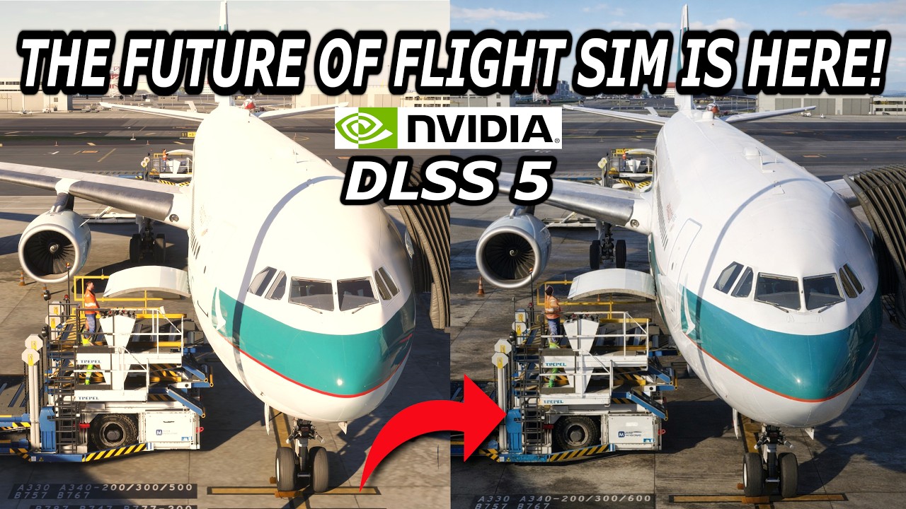 DLSS 5 для MSFS 2024 СКОРО? — МЫ НЕ ЗАСЛУЖИВАЕМ NVIDIA