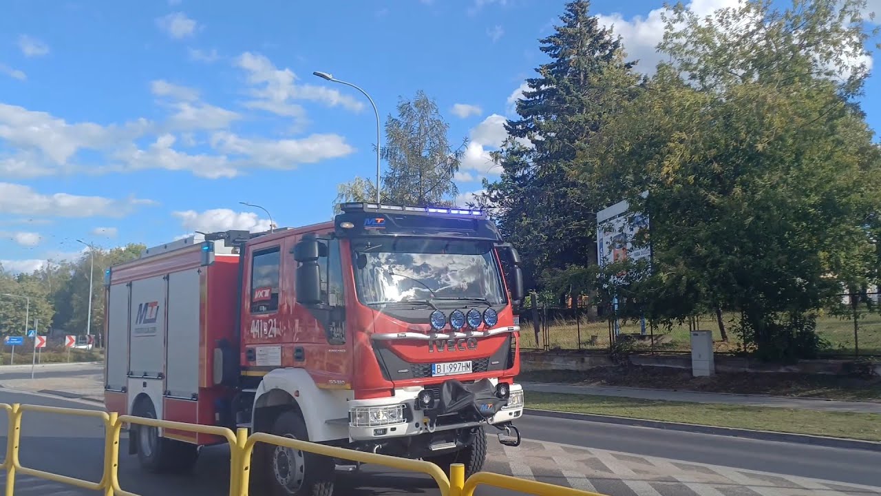 Przejazdy alarmowe 441[B]21 GBA 2,5/16 Iveco Eurocargo / Moto-Truck - JRG Kolno do zdarzeń