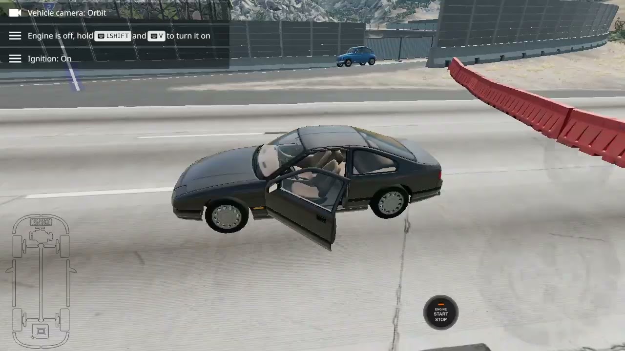 BeamNG drive  gameplay #beamngdrive #car #race #ytshorts