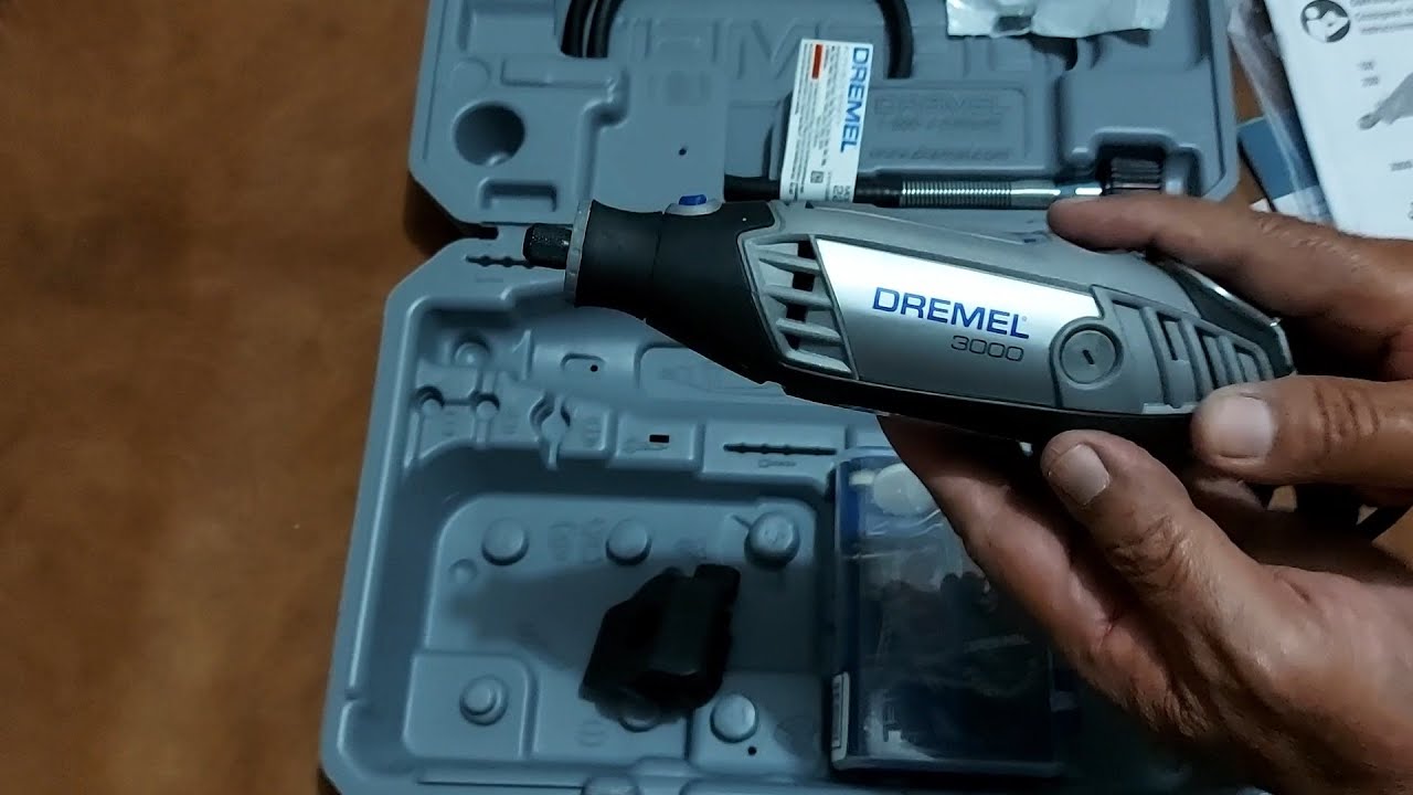 Unboxing del Dremel 3000