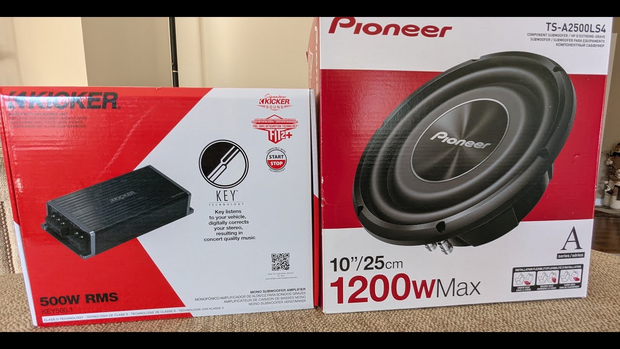 2021 Audi A4 Sub and amp Install