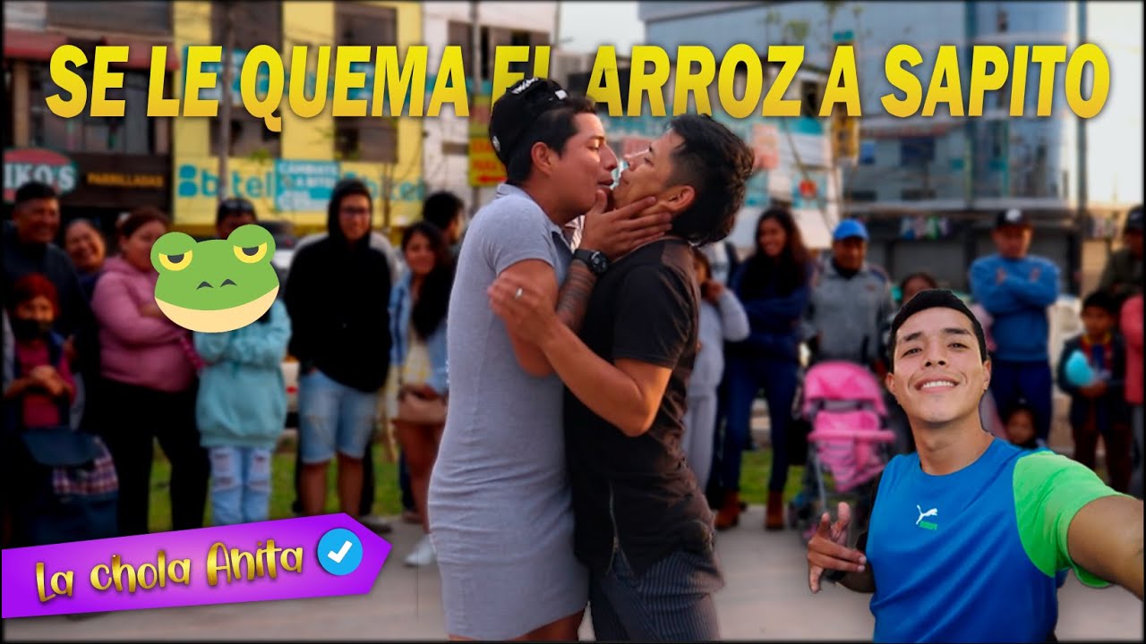 Cómico Sapito y Chanchito Jr se besan en mi presencia, ya lo perdimos  | La Chola Anita.