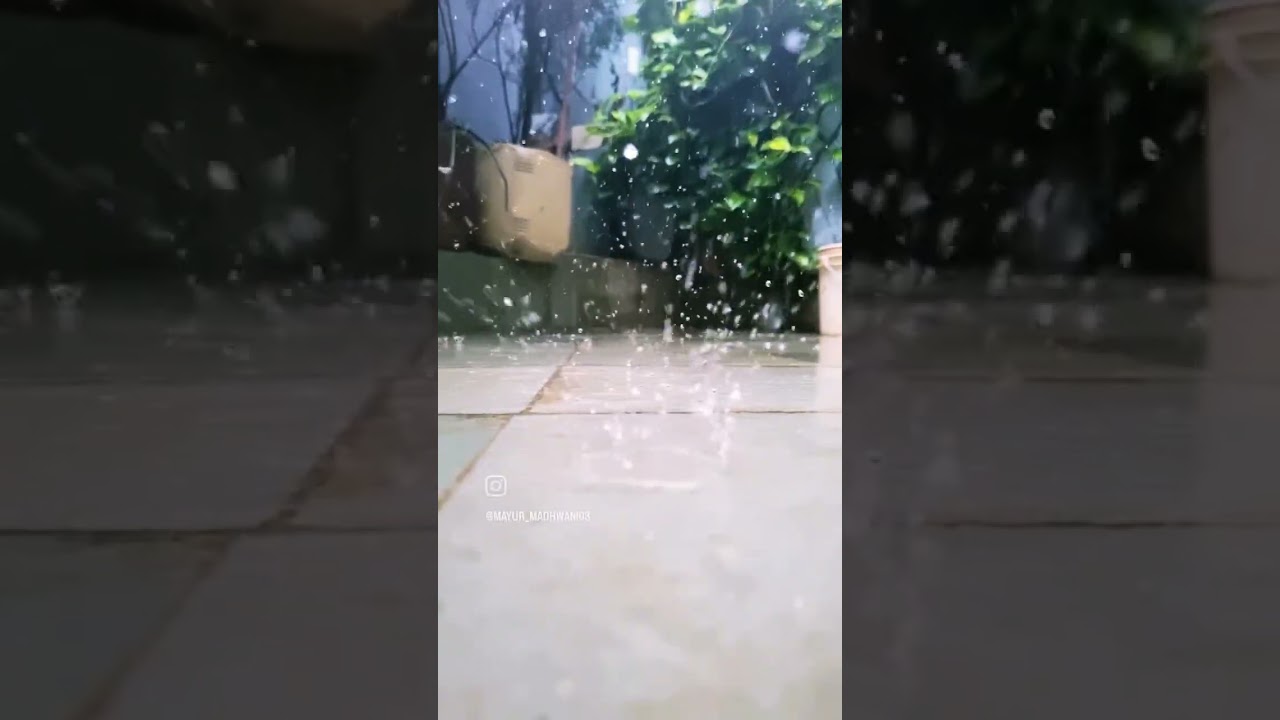 Chaos #slowmotion #chaos #monsoon #droplets #rain #water #slowmo