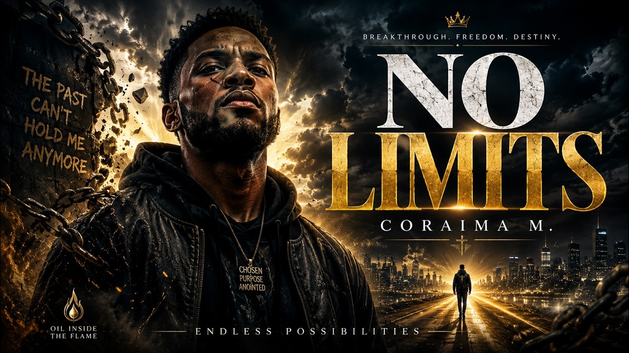 No Limits – Trap-Soul Christian Motivation | Powerful Faith & Breakthrough Song by Coraima M.