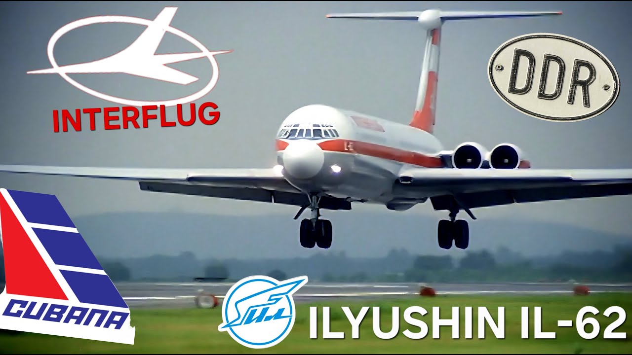 Epic ILYUSHIN - IL 62 / INTERFLUG / CUBANA / DDR