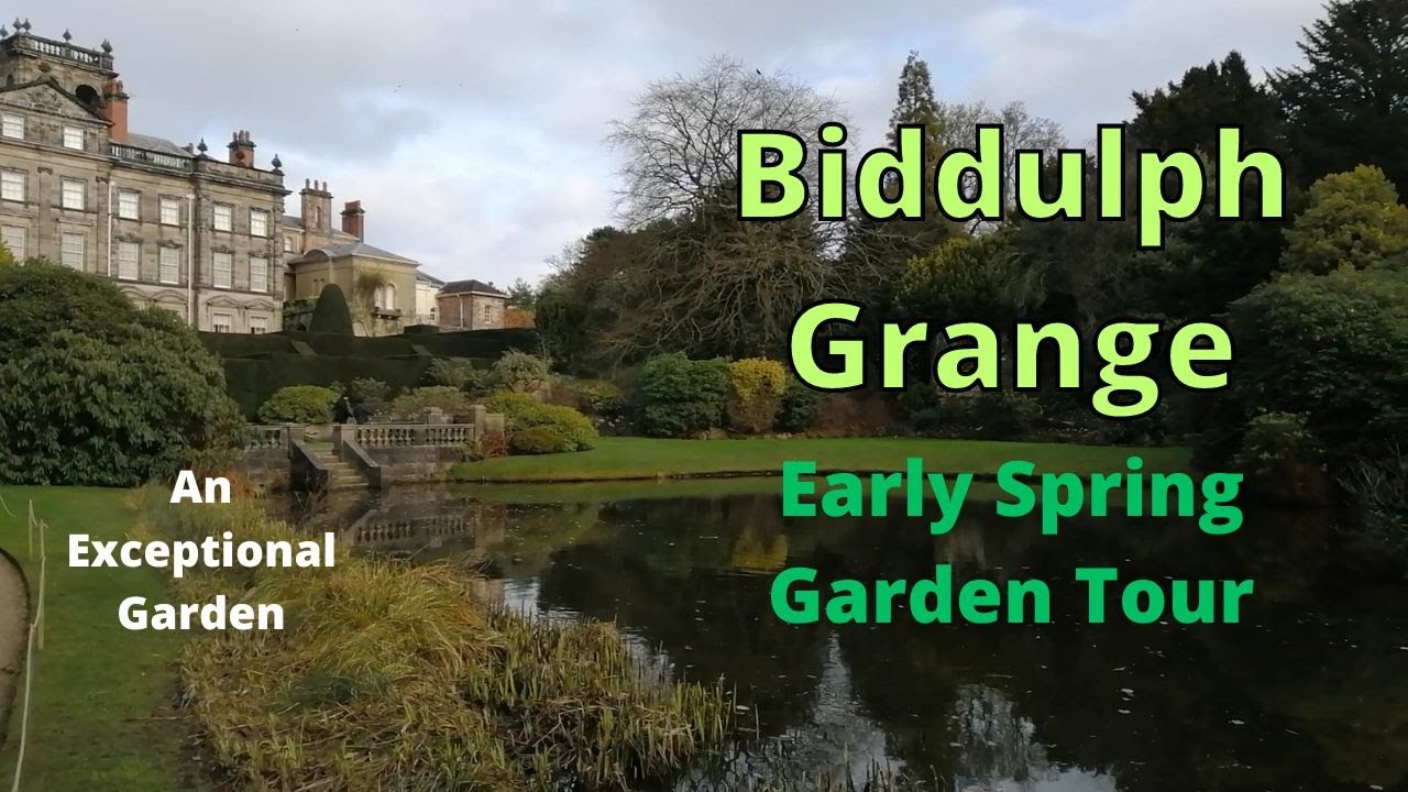 Biddulph Grange National Trust Garden. Spring Time Tour