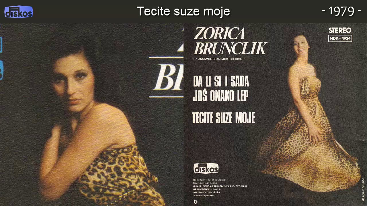 Zorica Brunclik - Tecite suze moje - (Audio 1979)