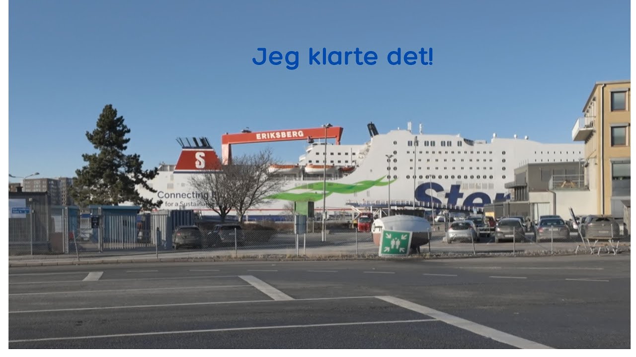 Strömstad til Göteborg med campingvogn og bil.
