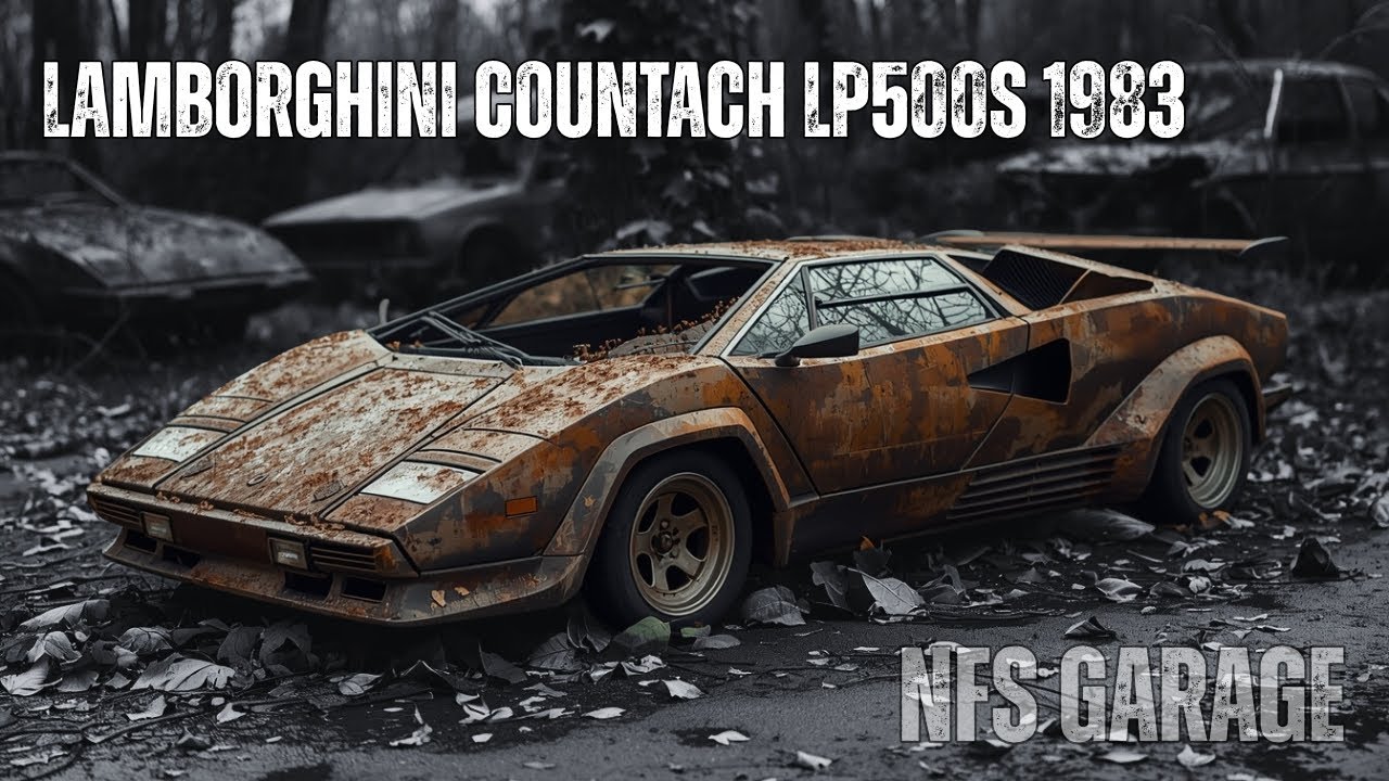 Full Restoration of a 1985 Lamborghini Countach | ASMR Supercar Rebuild From Abandoned to Perfection