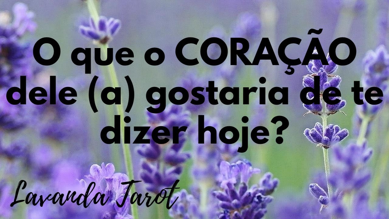 #tarot 💜🪻O que o CORAÇÃO dele (a) gostaria de te dizer hoje?💜🪻