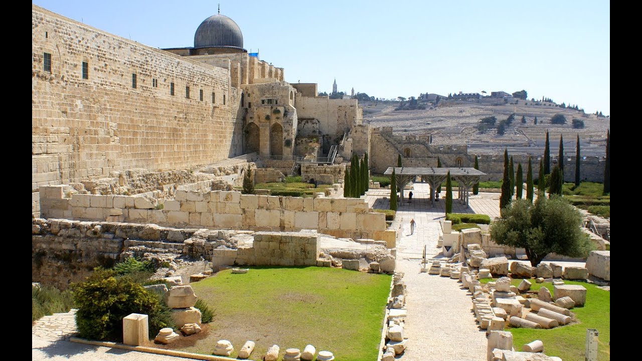 Wykopaliska Ha Ofel - Western Wall Excavations - Jerozolima - Izrael - Robinson's Arch