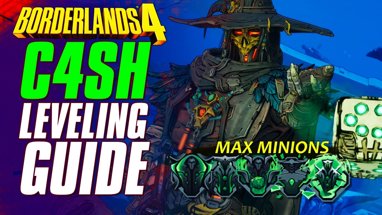 Best C4SH Leveling Build in Borderlands 4 // Cleromancy Tree