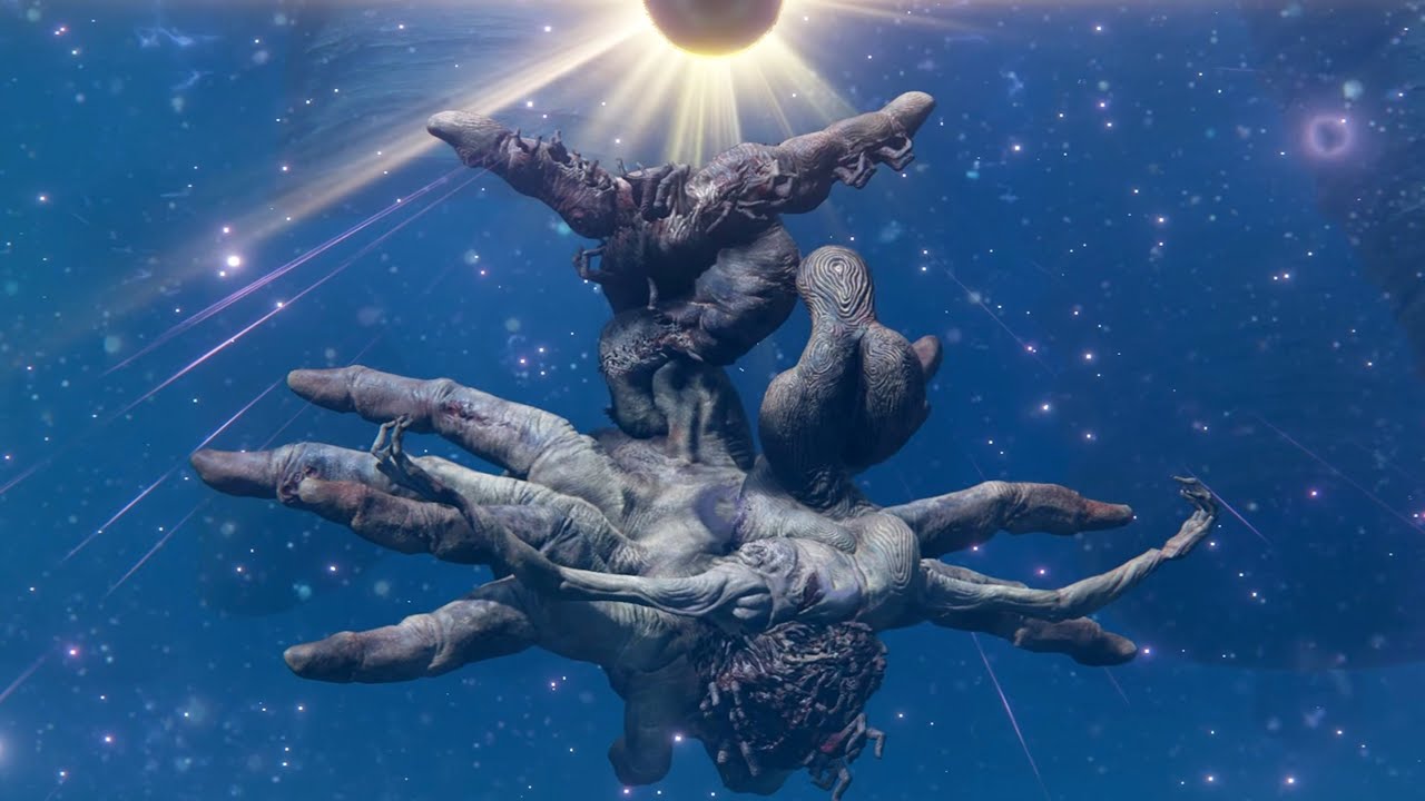 Elden Ring Erdtree DLC - Metyr, Mother of Fingers Boss Fight (4K)