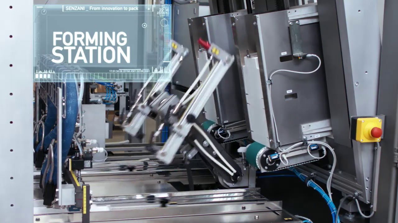 TLCM40 top-load cartoning machine for detergent tabs | Senzani Brevetti