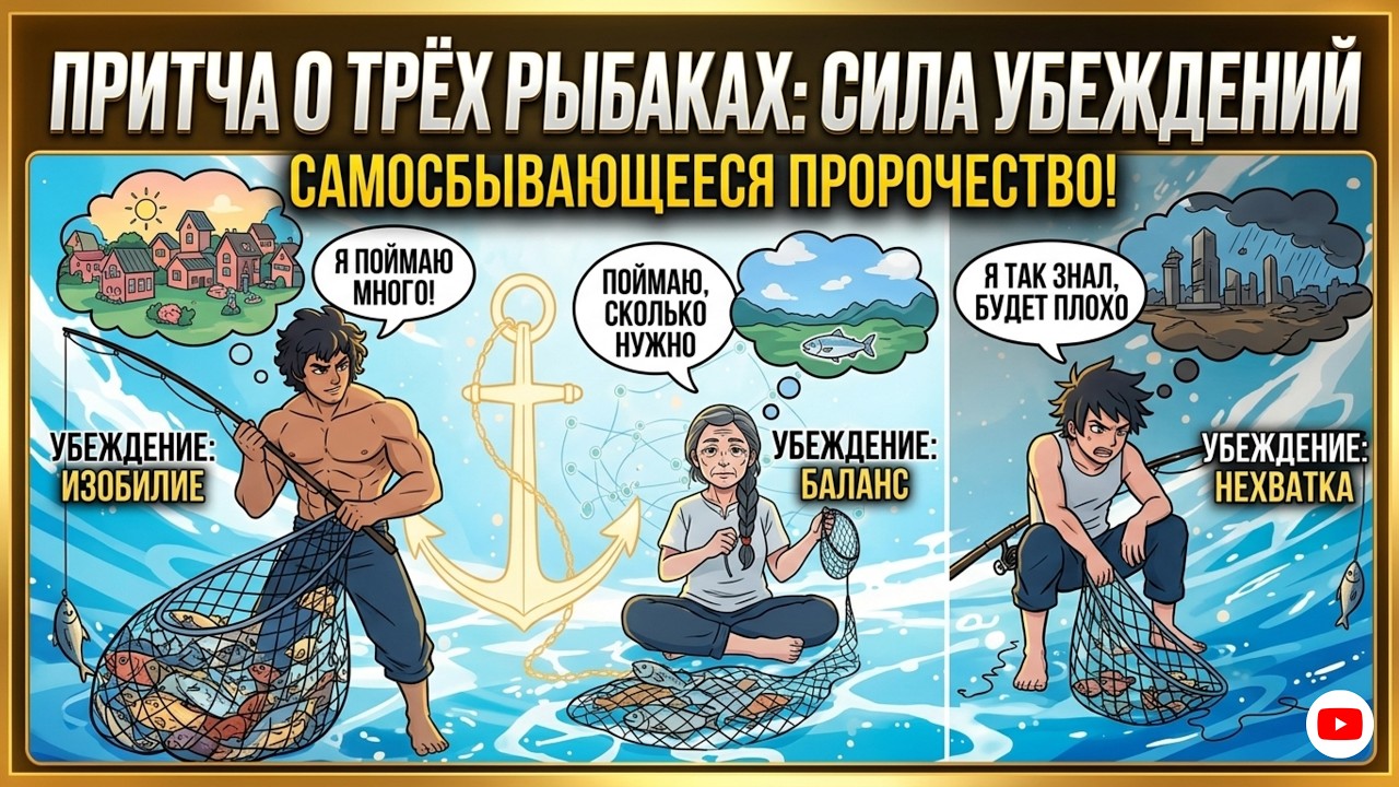 Притча о трех рыбаках