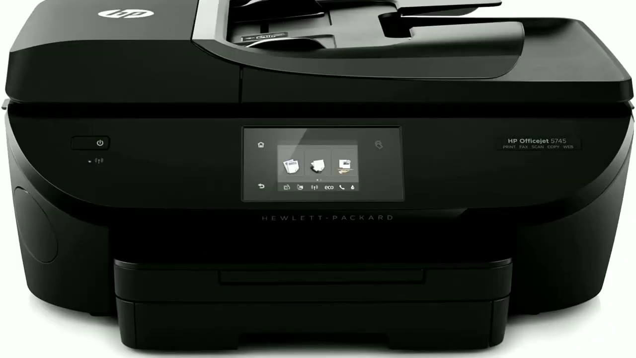 HP OfficeJet 5745 Review: Wireless All-in-One Printer for Home Office (Print, Scan, Fax)