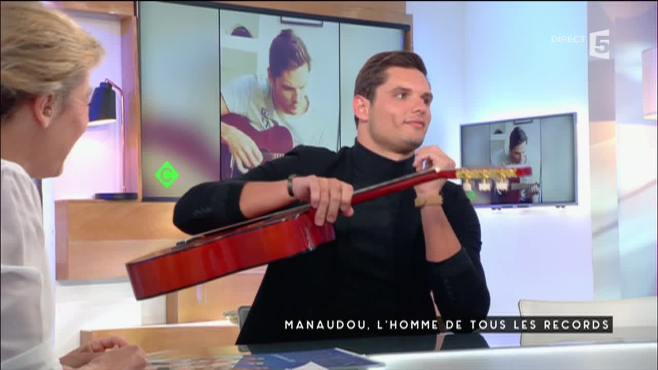 Manaudou, comme un poisson chez #CàVous - C à vous - 07/04/2016