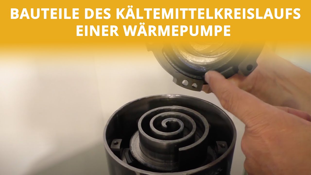 Bauteile des Kältemittelkreislaufs einer Wärmepumpe | Höcker Wärmepumpen