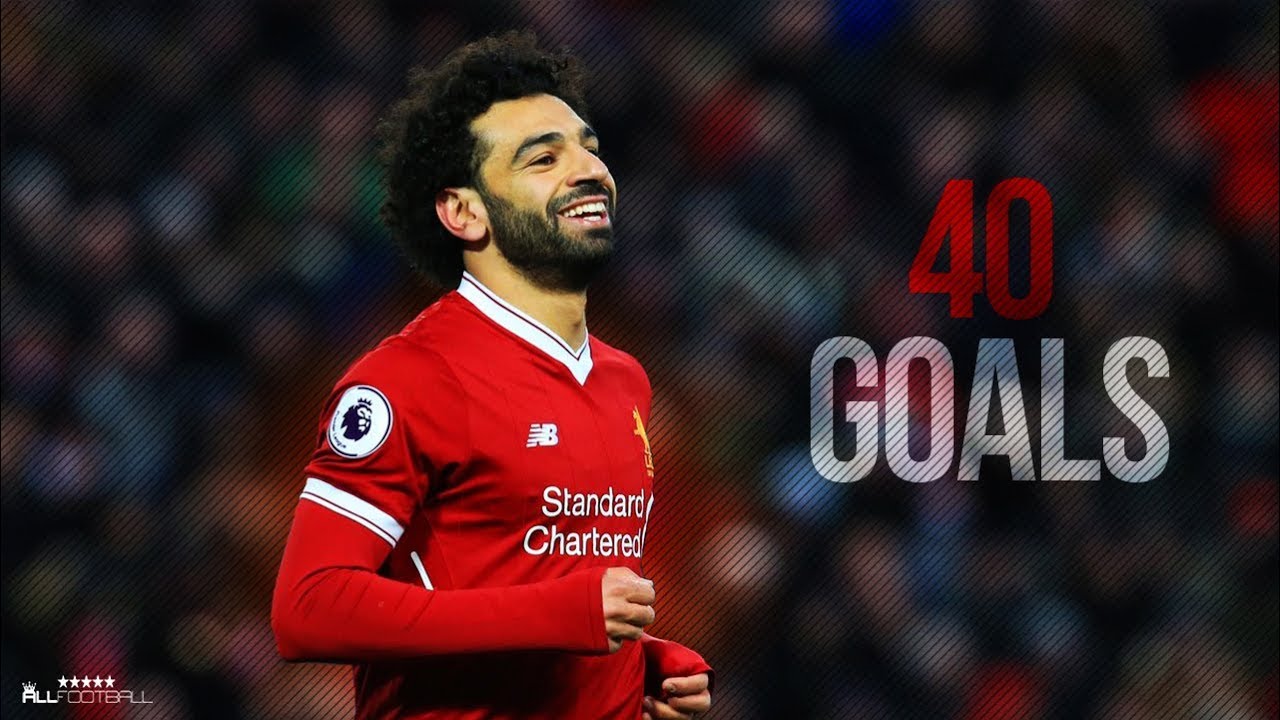 Mohamed Salah - First 40 Goals for Liverpool 2017/18 | HD