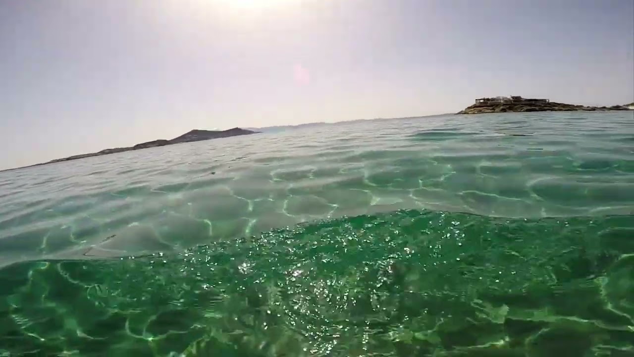 🌊 SONIDOS DEL MAR para DORMIR Profundamente (2 Horas Relajantes) 💤 - mar en calma (snorkell)