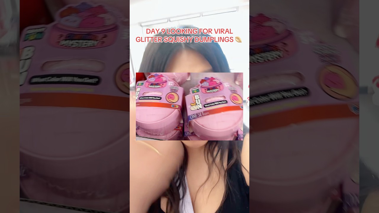 Day 9 looking for viral squishy dumplingsValentine's Day edition at five below #fivebelow