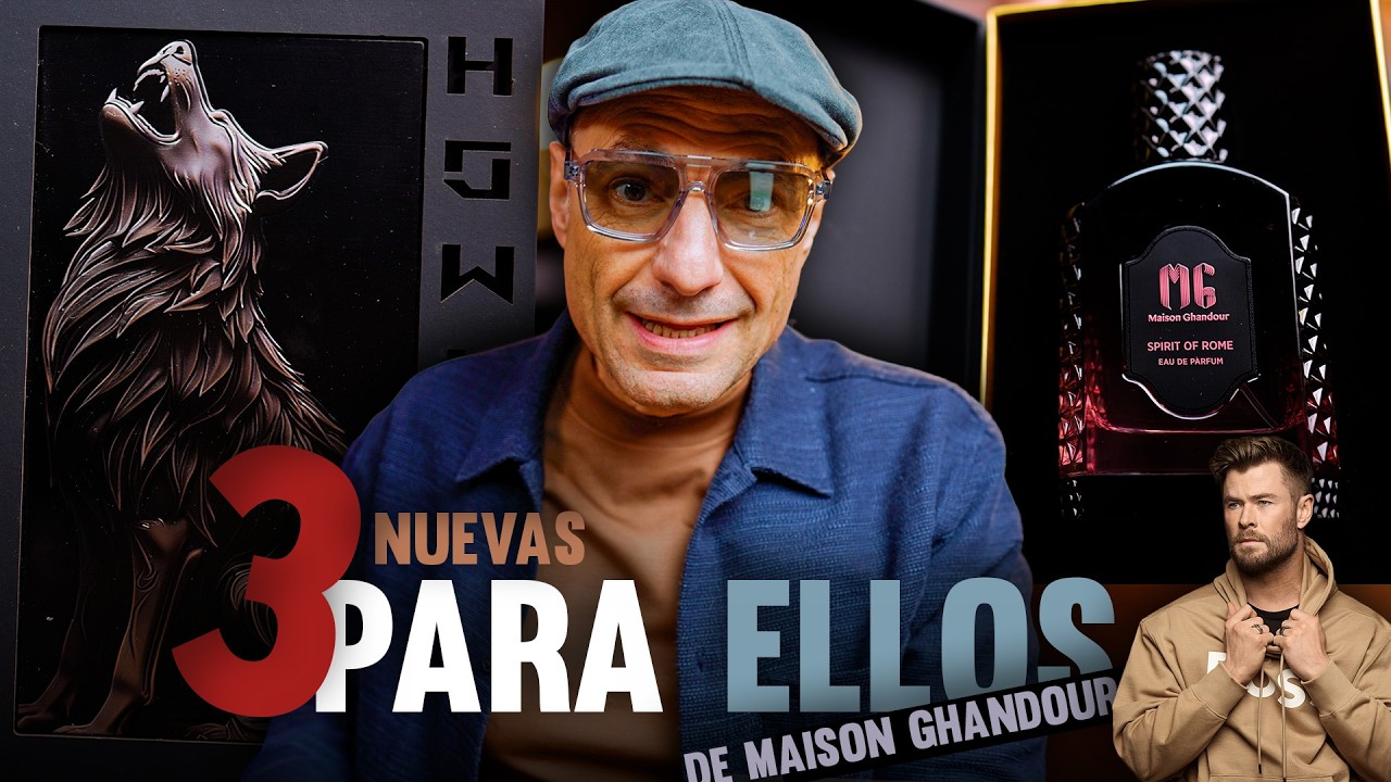 NUEVOS perfumes &Aacute;RABES para HOMBRE | Maison Ghandour