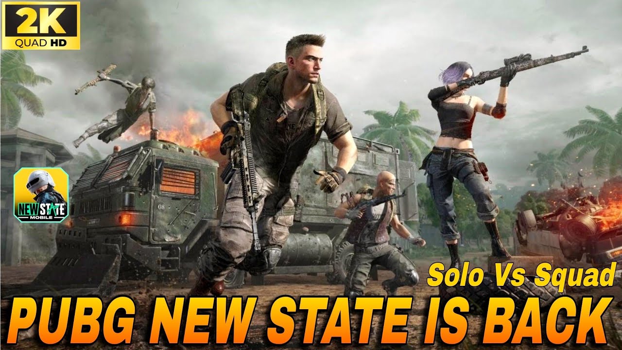 NEW STATE MOBILE | SOLO VS SQUAD | HARD LOBBY | ERANGLE 