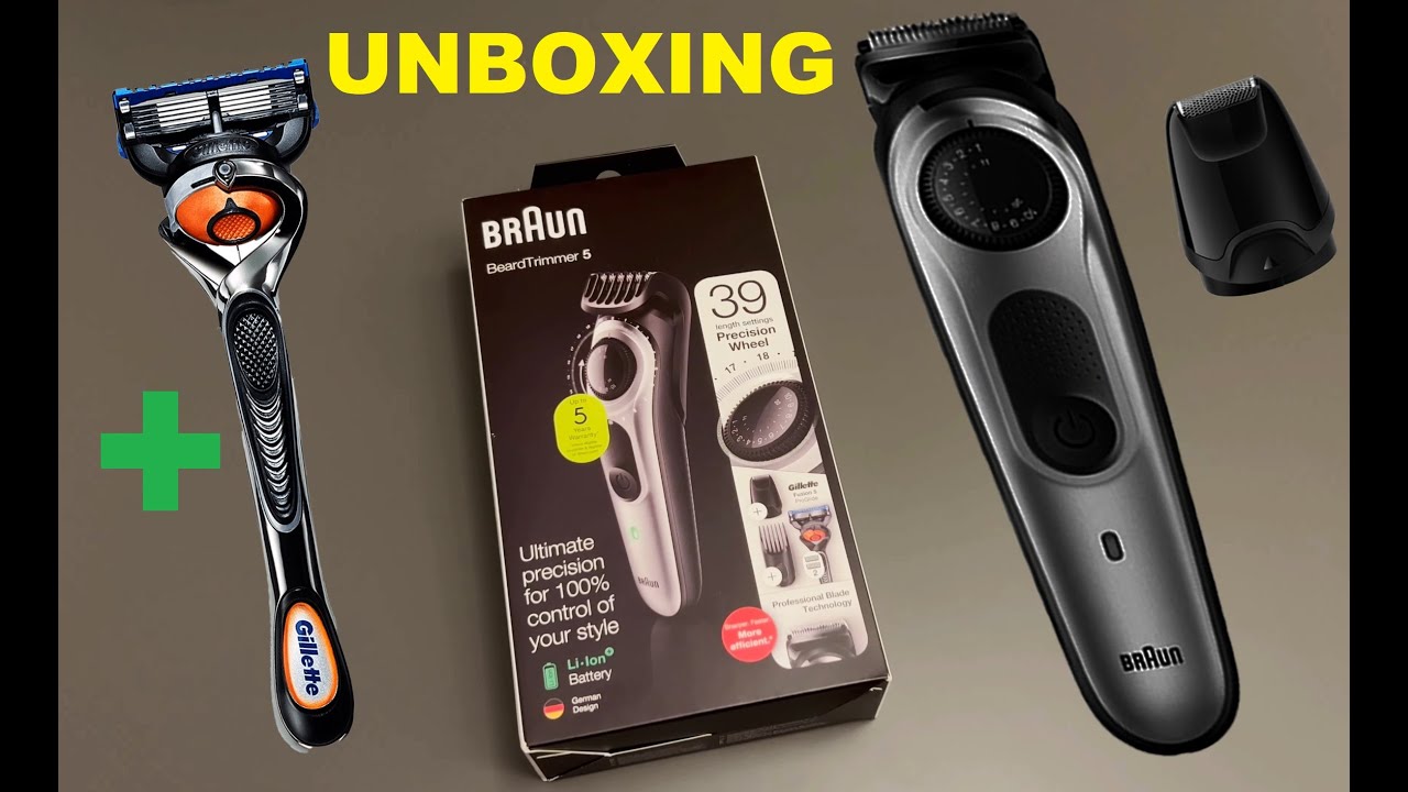 Braun BT 5265  UNBOXING Beard Trimmer 5 - 4K