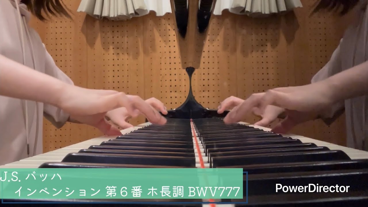インベンション 第６番 ホ長調 BWV777（J.S. バッハ）/ Invention Nr.6 e-moll BWV777(J.S.Bach)