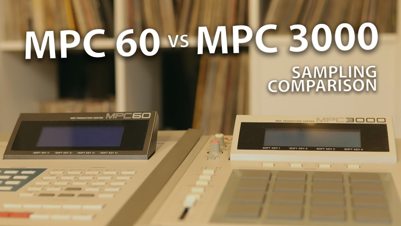 MPC 60 vs MPC 3000 - Sampling Comparison | #mpc60 #mpc3000 |