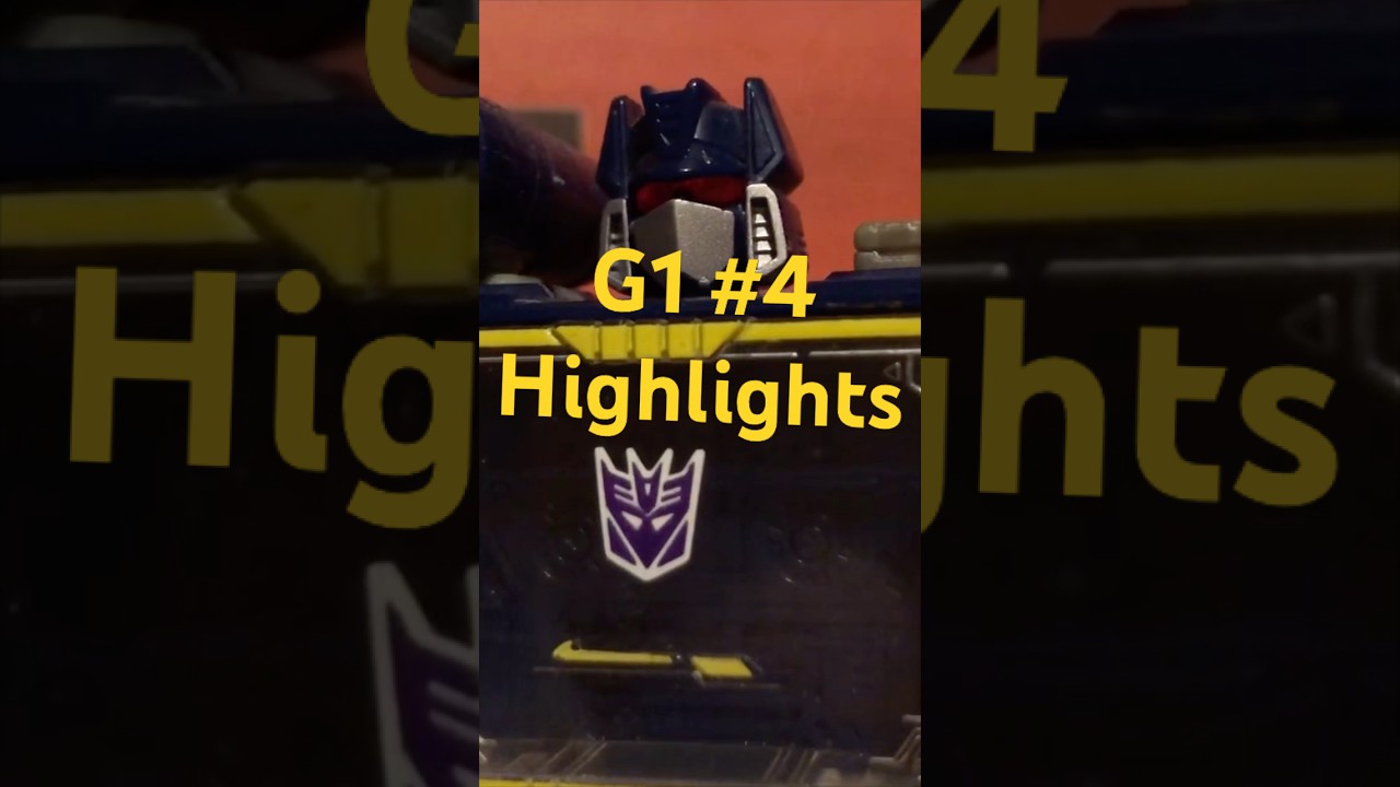 Основные моменты комикса Transformers G1 #4
