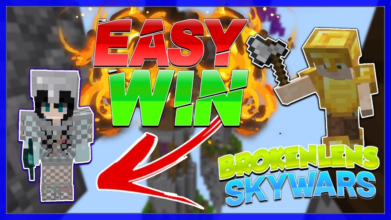 This WIN IS OURS!! | Brokenlens SkyWars